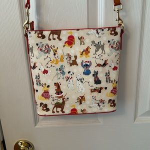 Dooney & Bourke Disney Dogs (Christmas) crossbody
